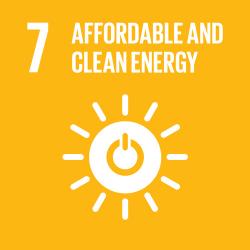 UN Sustainable Development Goal - Affordable and Clean Energy Icon