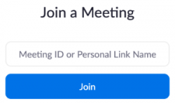 join zoom with meeting id