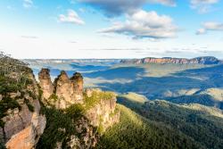 The Three Sisters in the Blue Mountains, New South Wales, Australia