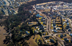 Aerial view of Wilton growth area