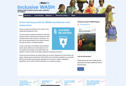 Inclusive WASH cover