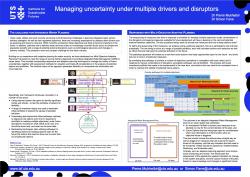 Managing uncertainty under multiple drivers and disruptors cover