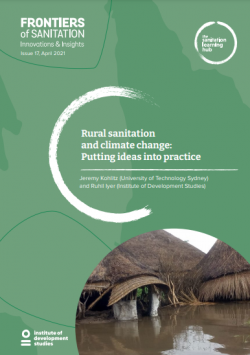 Rural sanitation and climate change: Putting ideas into practice cover