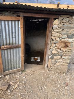 image of rural sanitation hut