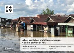 Urban sanitation and climate change report cover