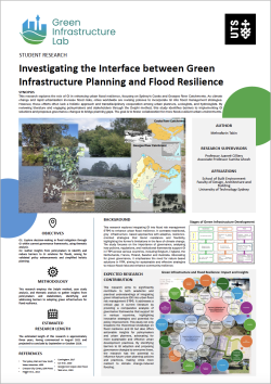 Investigating the Interface between Green Infrastructure Planning and Flood Resilience