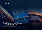 Cover of Civica Changing Landscape report