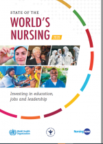 State of the World's Nursing Report Flyer