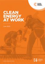 Report cover Clean Energy at Work