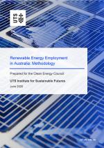 Report cover Renewable Energy Employment in Australia