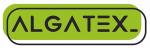 The ALGATEX logo has "ALGATEX_" written in black text on a green background