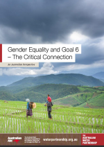 Gender Equality and Goal 6 – The Critical Connection: An Australian Perspective cover