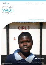 Civil Society WASH Learning Fund: Menstrual hygiene management