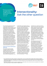 Intersectionality: Ask the other question cover
