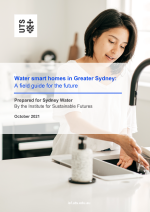 Report cover: Water Smart Homes in Greater Sydney