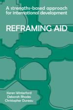 Cover image of the book 'Reframing Aid'