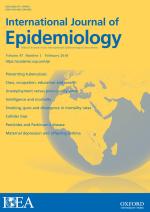 International Journal of Epidemiology cover