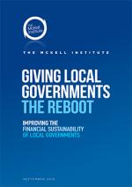 Cover of Giving Local Governments the Reboot report